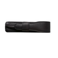 Carrara Single Top Flap Pen Case w/ Loop - Midnight Black